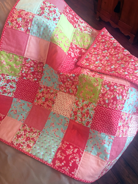 Lap quilt detail